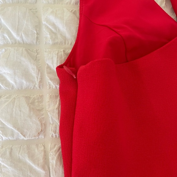 Banana Republic Vibrant Red Criss Cross Back Dress - Picture 4 of 7